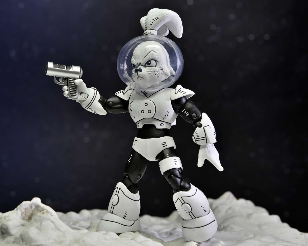 Usagi yojimbo space black & white af