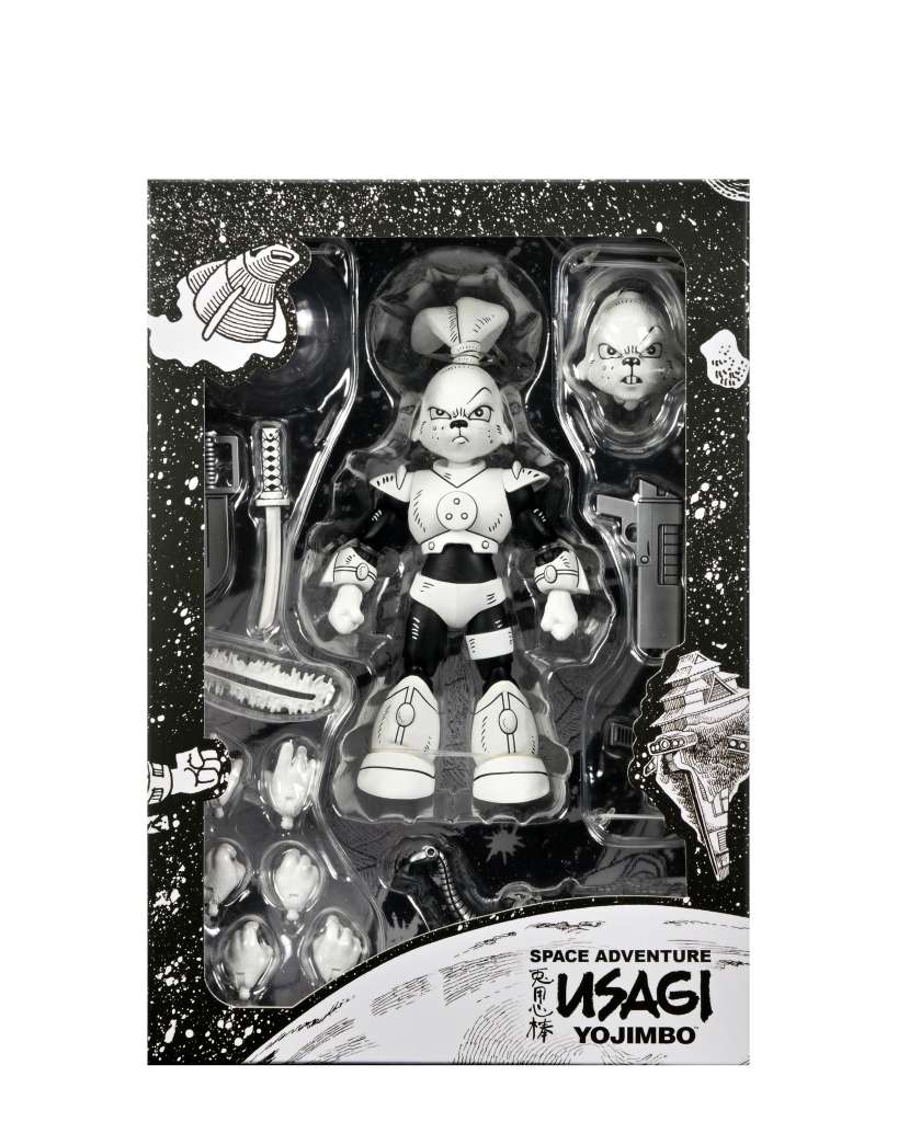 Usagi yojimbo space black & white af