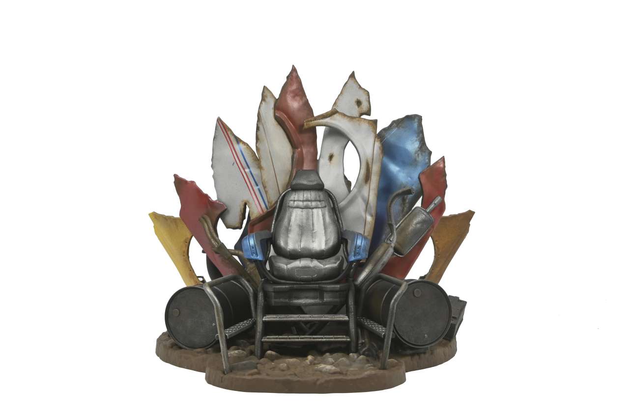 Tmnt 2 secret of ooze shredder throne diorama