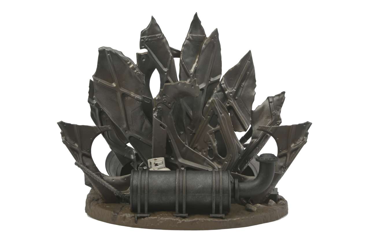 Tmnt 2 secret of ooze shredder throne diorama