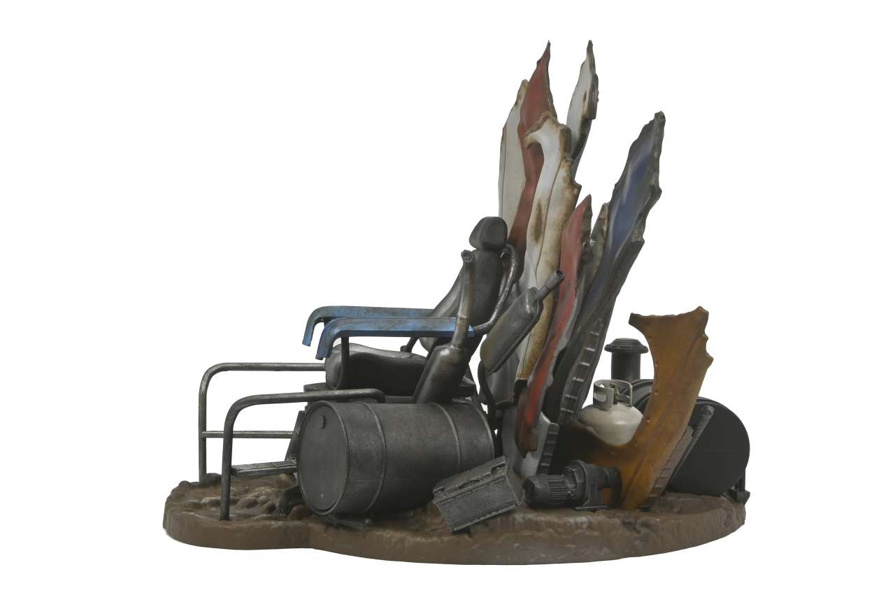 Tmnt 2 secret of ooze shredder throne diorama