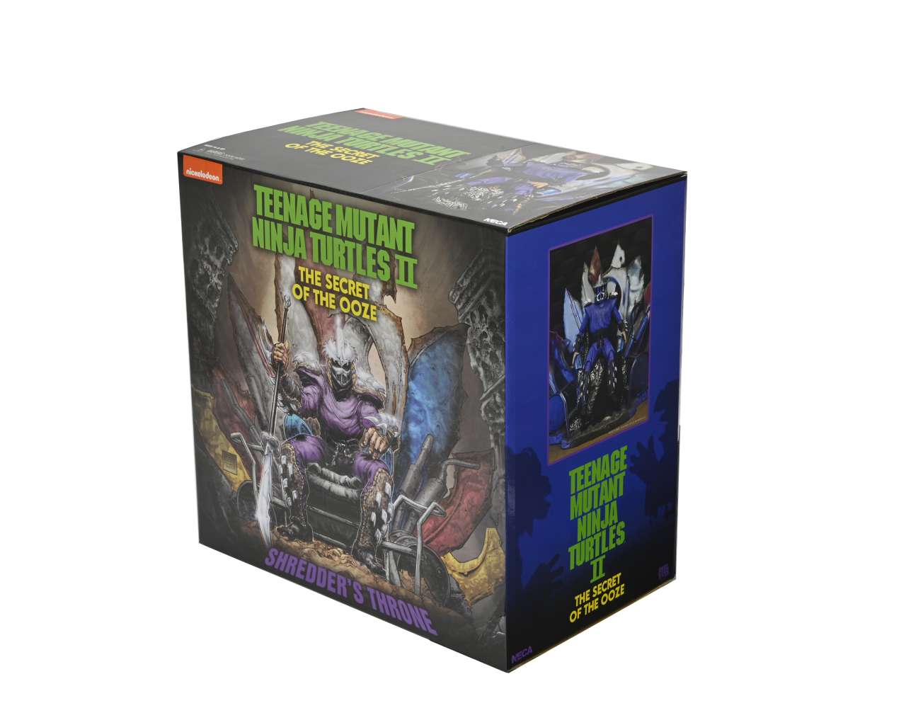 Tmnt 2 secret of ooze shredder throne diorama