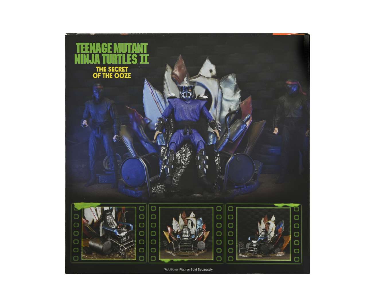 Tmnt 2 secret of ooze shredder throne diorama