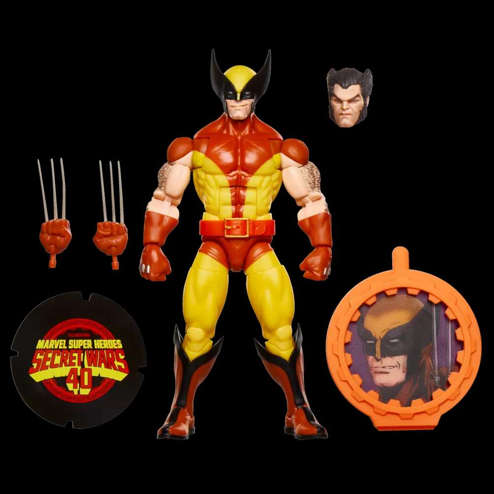 Marvel legends secret wars wolverine action figure