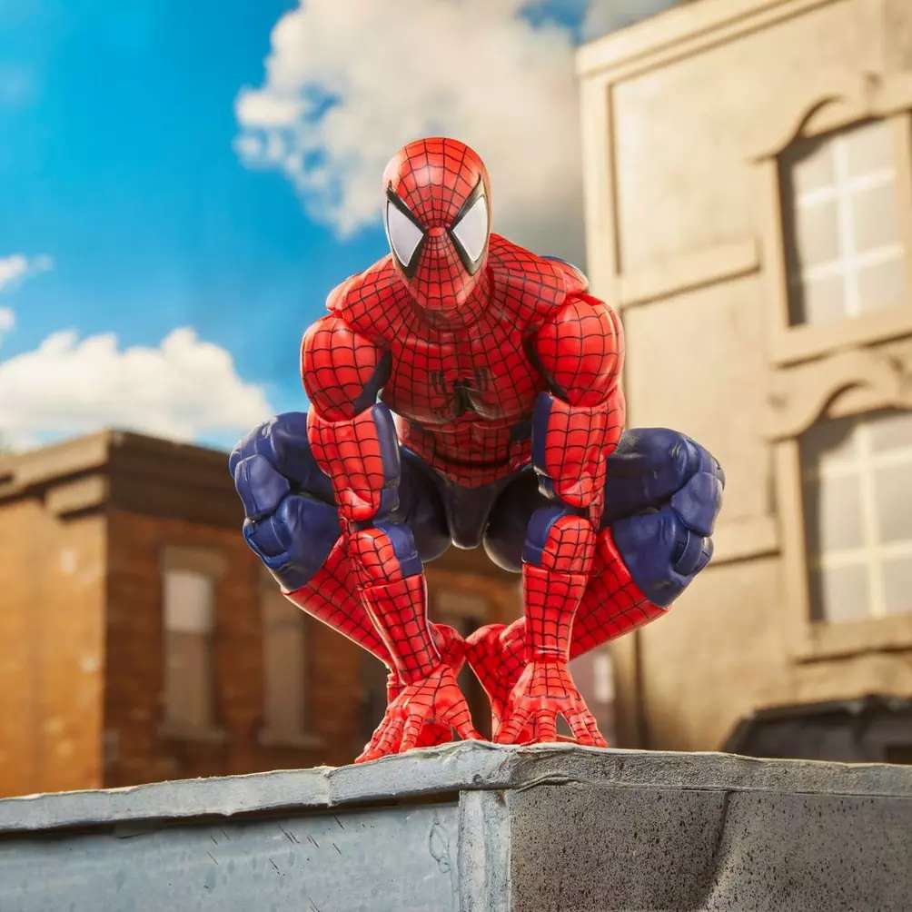 Marvel legends maximum series spider-man action figure