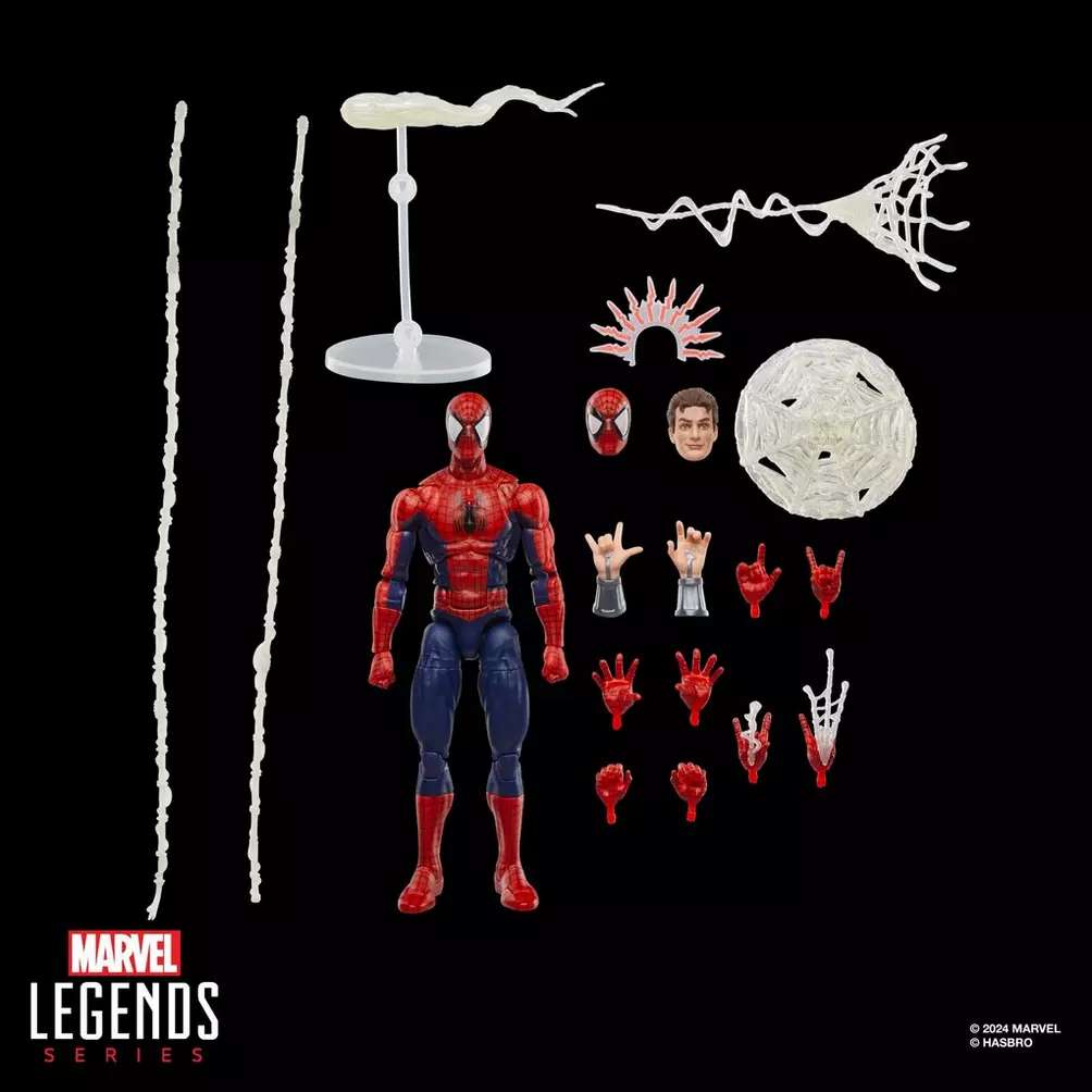 Marvel legends maximum series spider-man action figure
