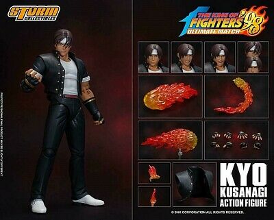 KING OF FIGHTERS '98: ULTIMATE MATCH ACTION FIGURE 1/12 KYO KUSANAGI 17 CM
