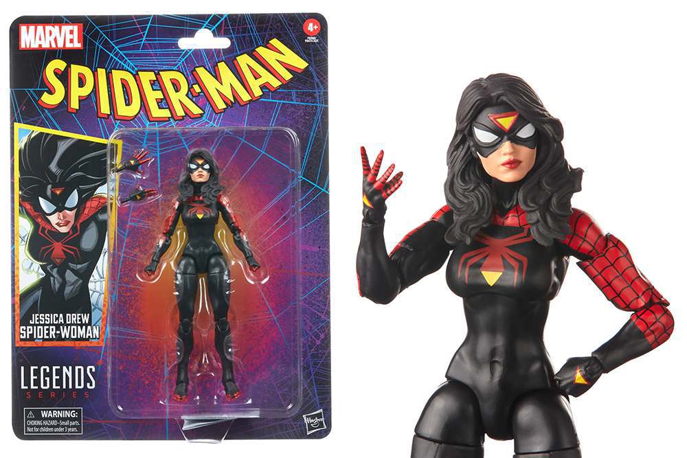 Marvel Legends Retro Jessica Drew Spider-Woman 15 cm