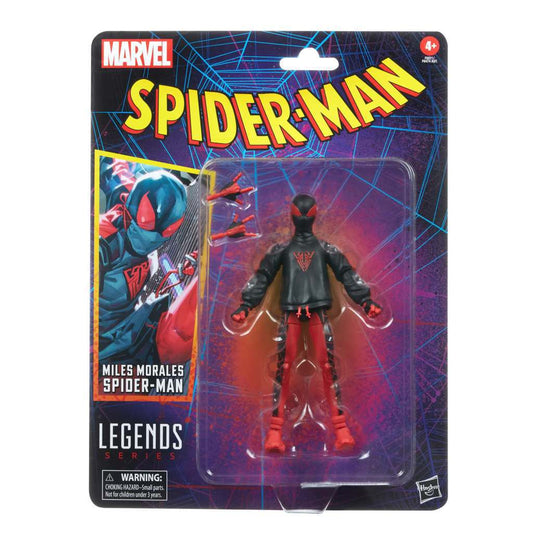 Marvel Legends Retro Miles Morales Spider-Man 15 cm