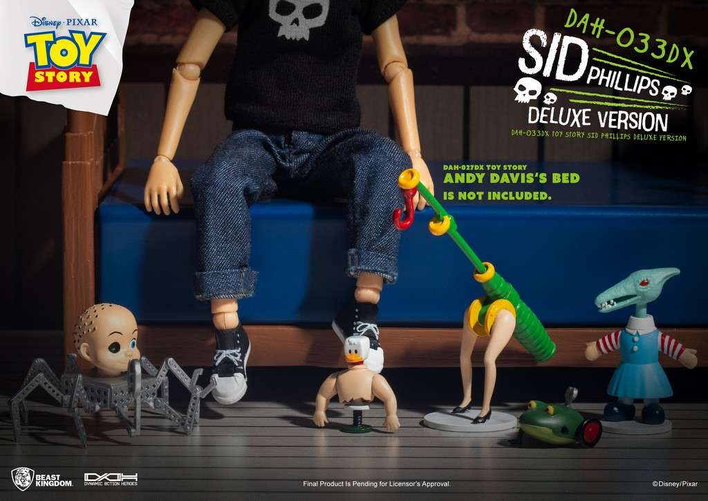 Disney: Toy Story - Sid Phillips Deluxe 1:9 Scale Figure
