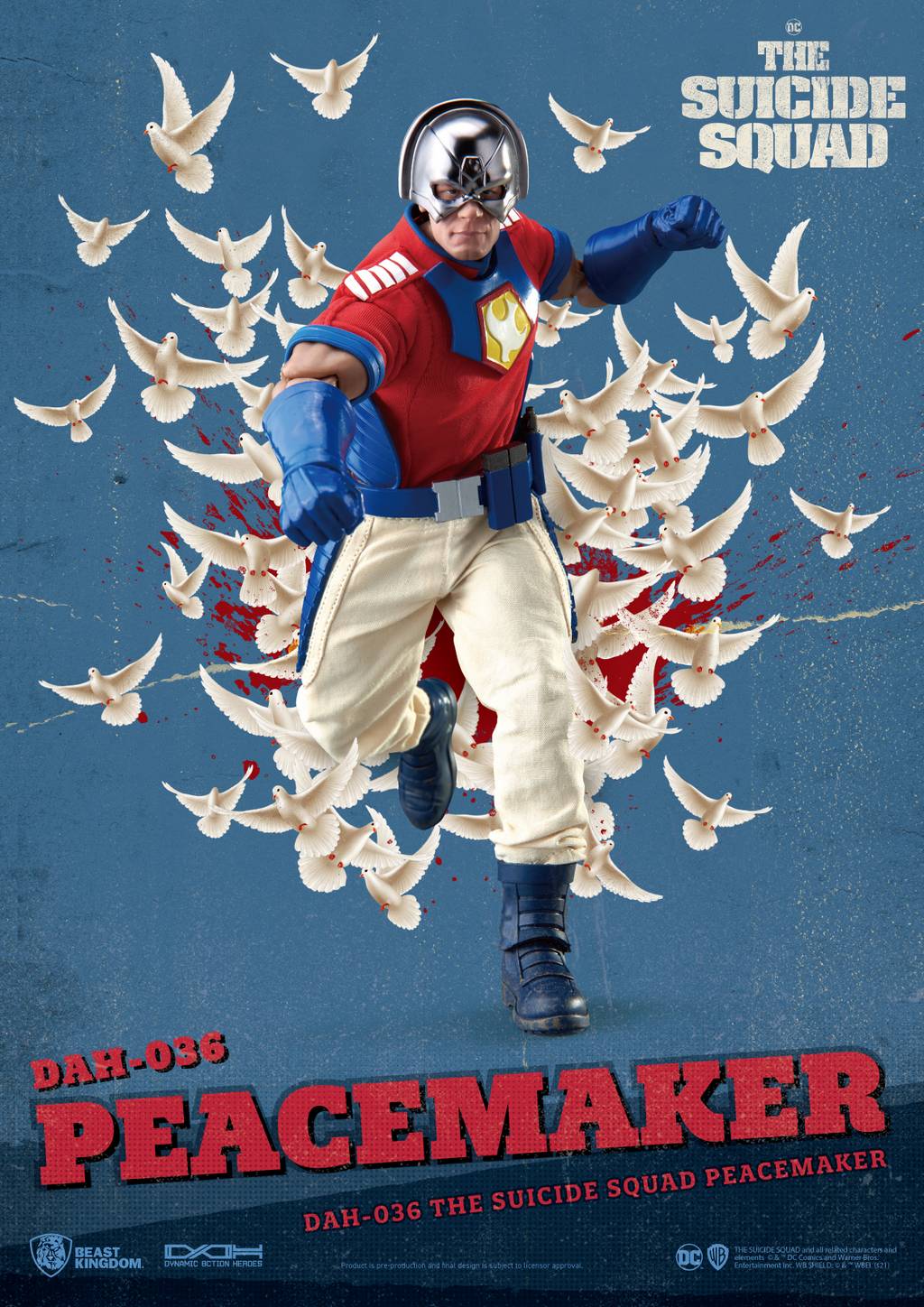 DC Comics: The Suicide Squad - Peacemaker 1:9 Scale Figure