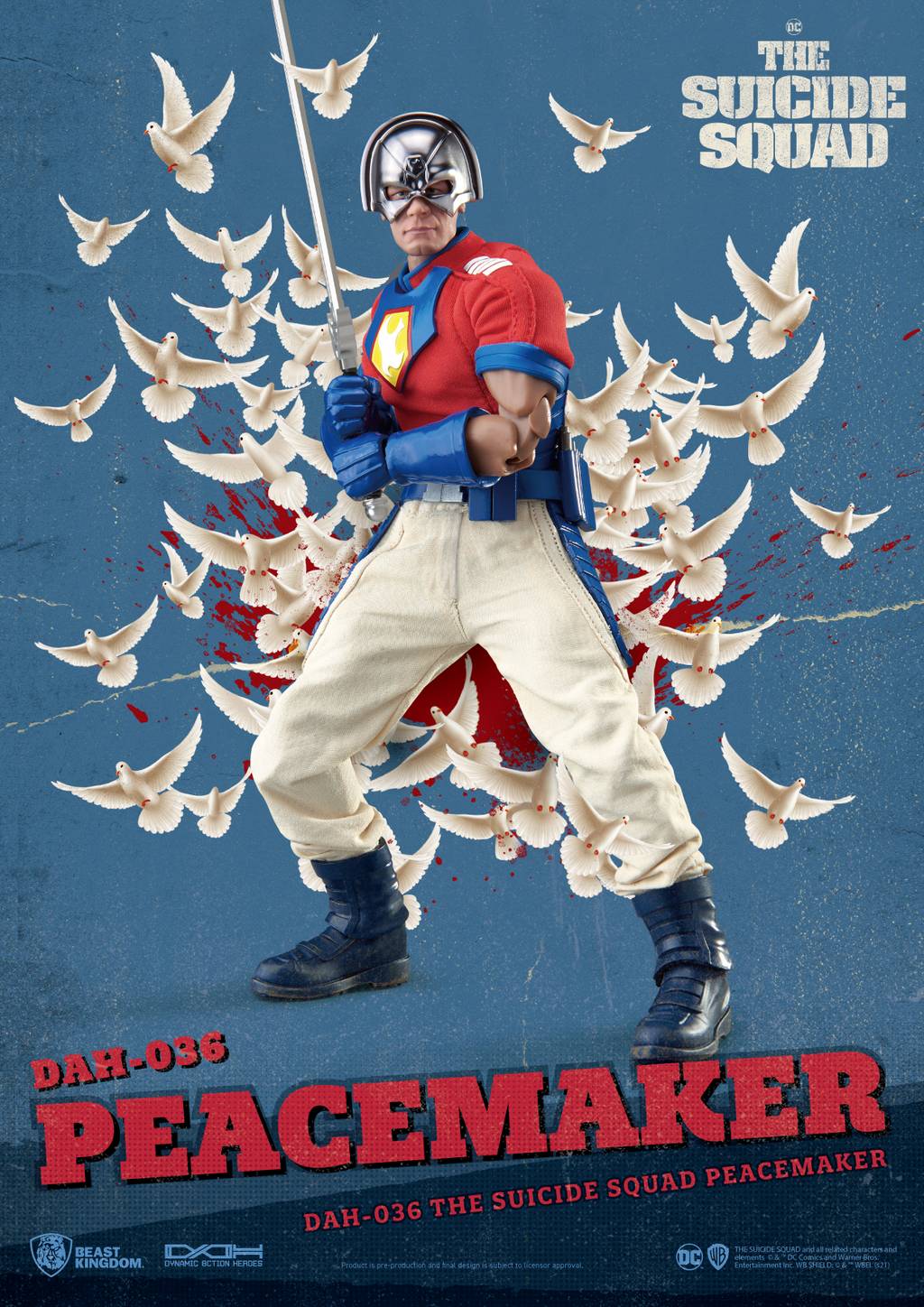 DC Comics: The Suicide Squad - Peacemaker 1:9 Scale Figure