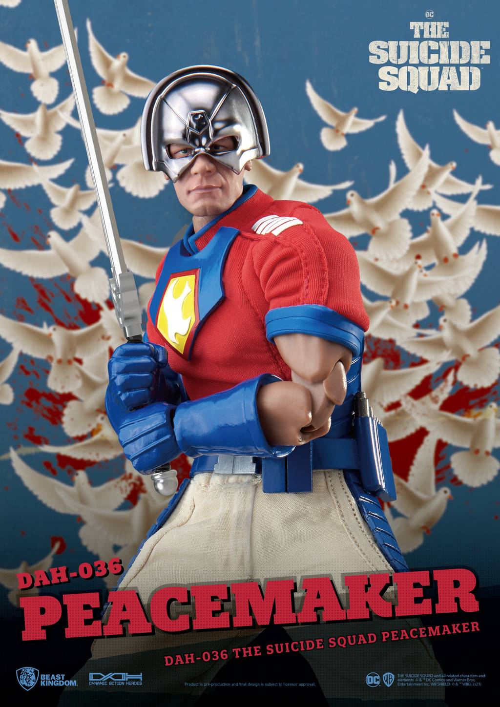 DC Comics: The Suicide Squad - Peacemaker 1:9 Scale Figure