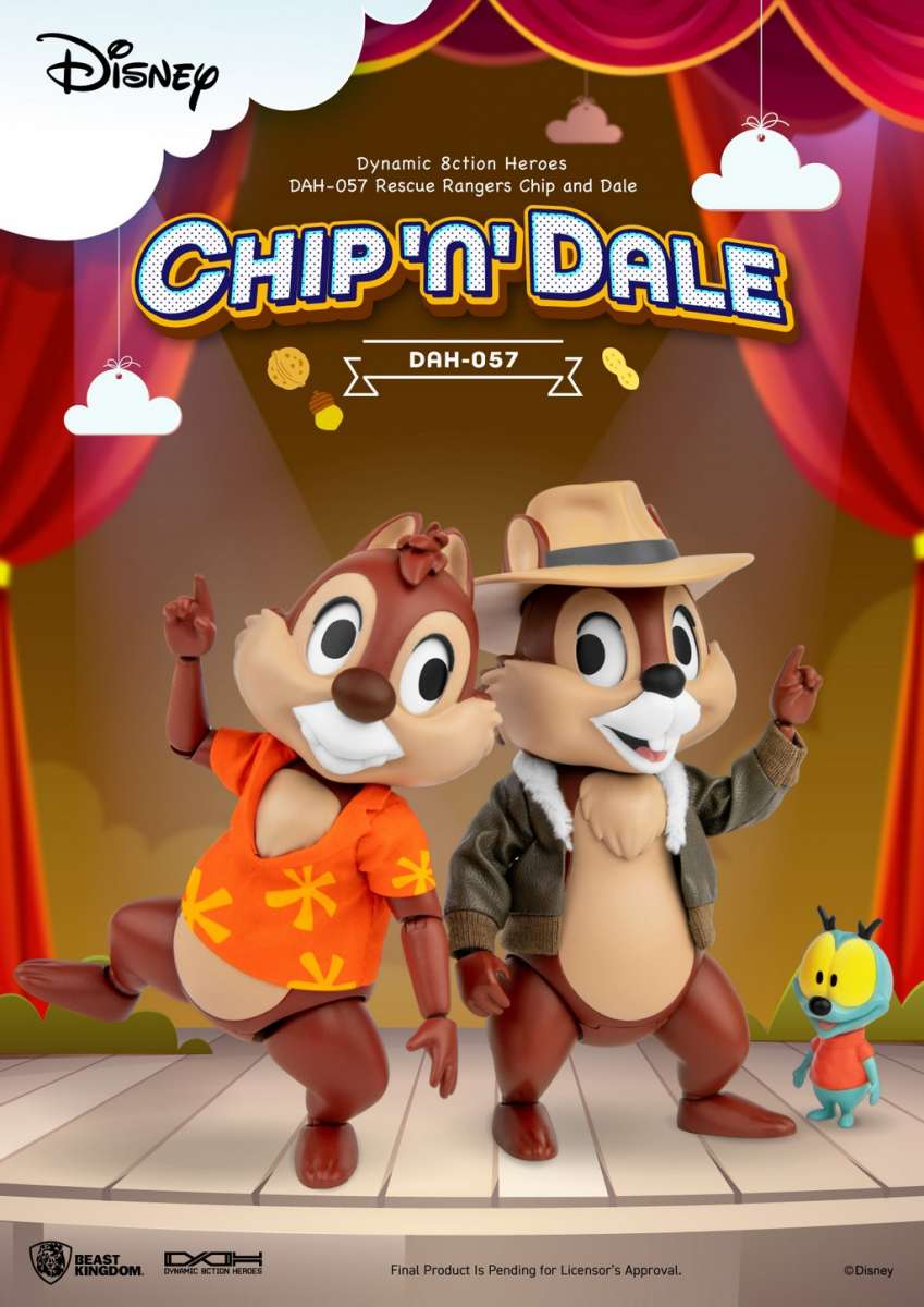 Disney: Rescue Rangers Chip and Dale 1:9 Scale Figure