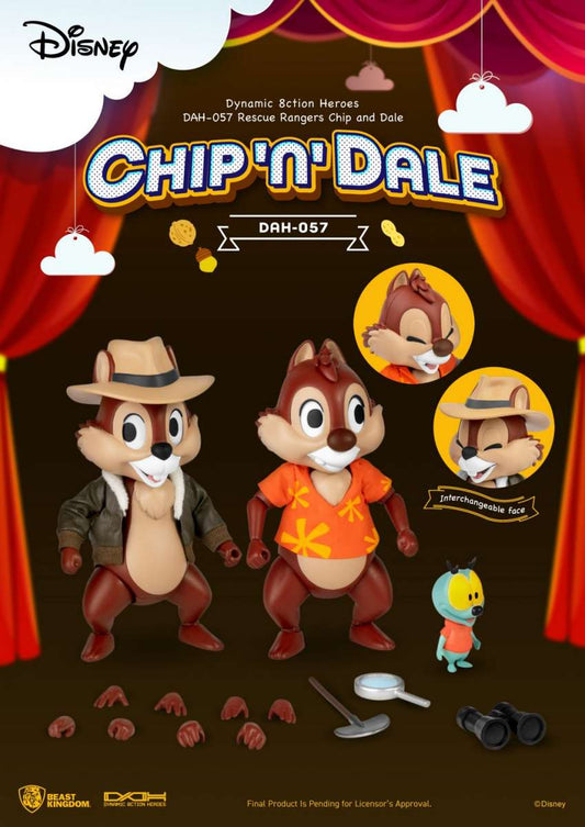 Disney: Rescue Rangers Chip and Dale 1:9 Scale Figure