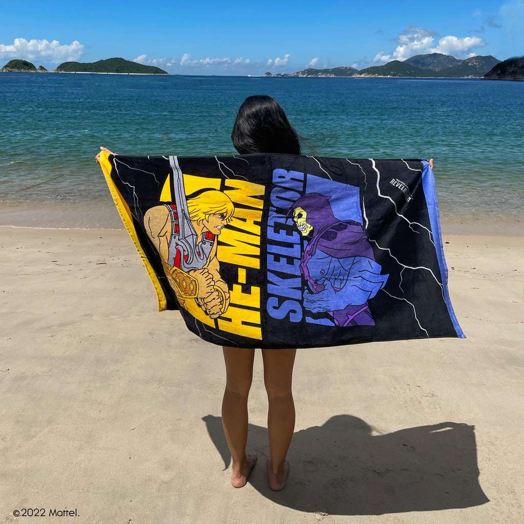 Masters of the Universe: He-Man and Skeletor Beach Towel