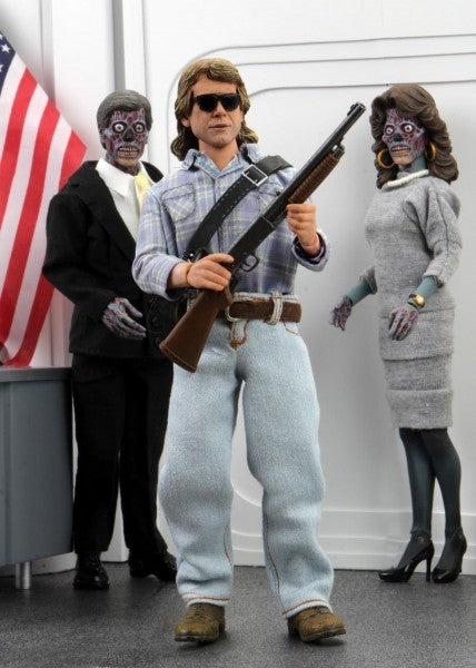 They Live: John Nada - 8 inch Clothed Action Figure
