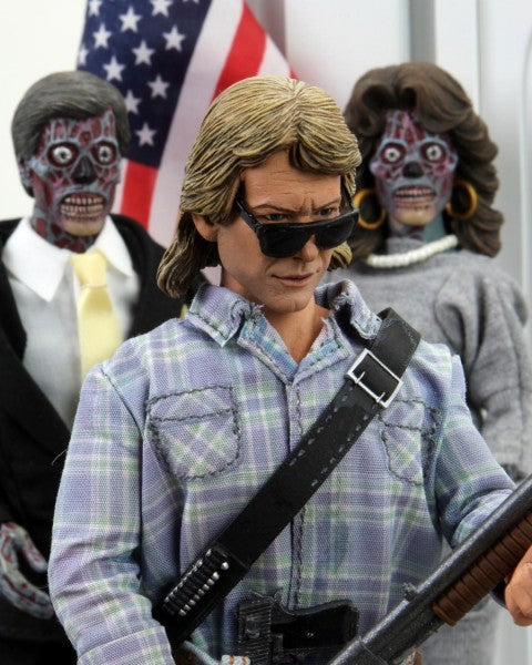 They Live: John Nada - 8 inch Clothed Action Figure
