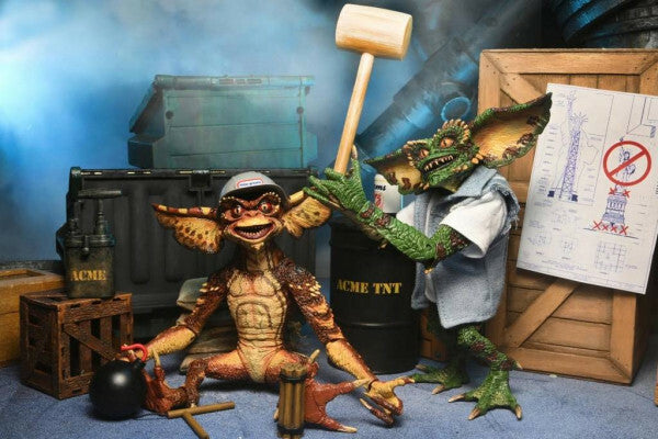 Gremlins 2: Ultimate Demolition Gremlin 7 inch Action Figure 2-Pack