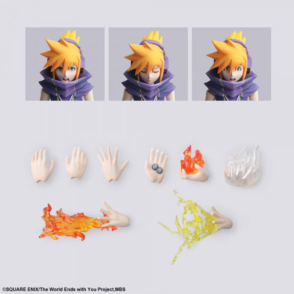 The World Ends with You: The Animation - Bring Arts Neku Sakuraba 6 inch Action Figure
