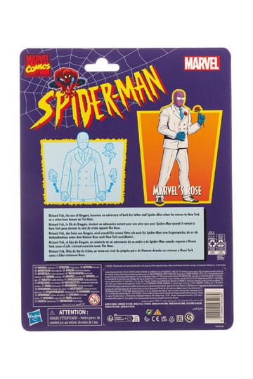 Spider-Man Marvel Legends Retro Collection Actionfigur Marvel's Rose 15 cm