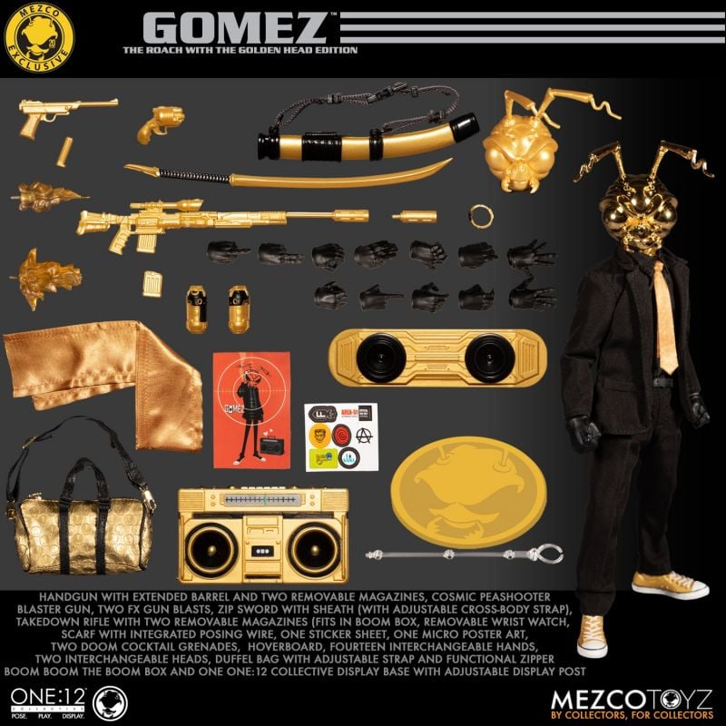 Gomez: The Roach with the Golden Head