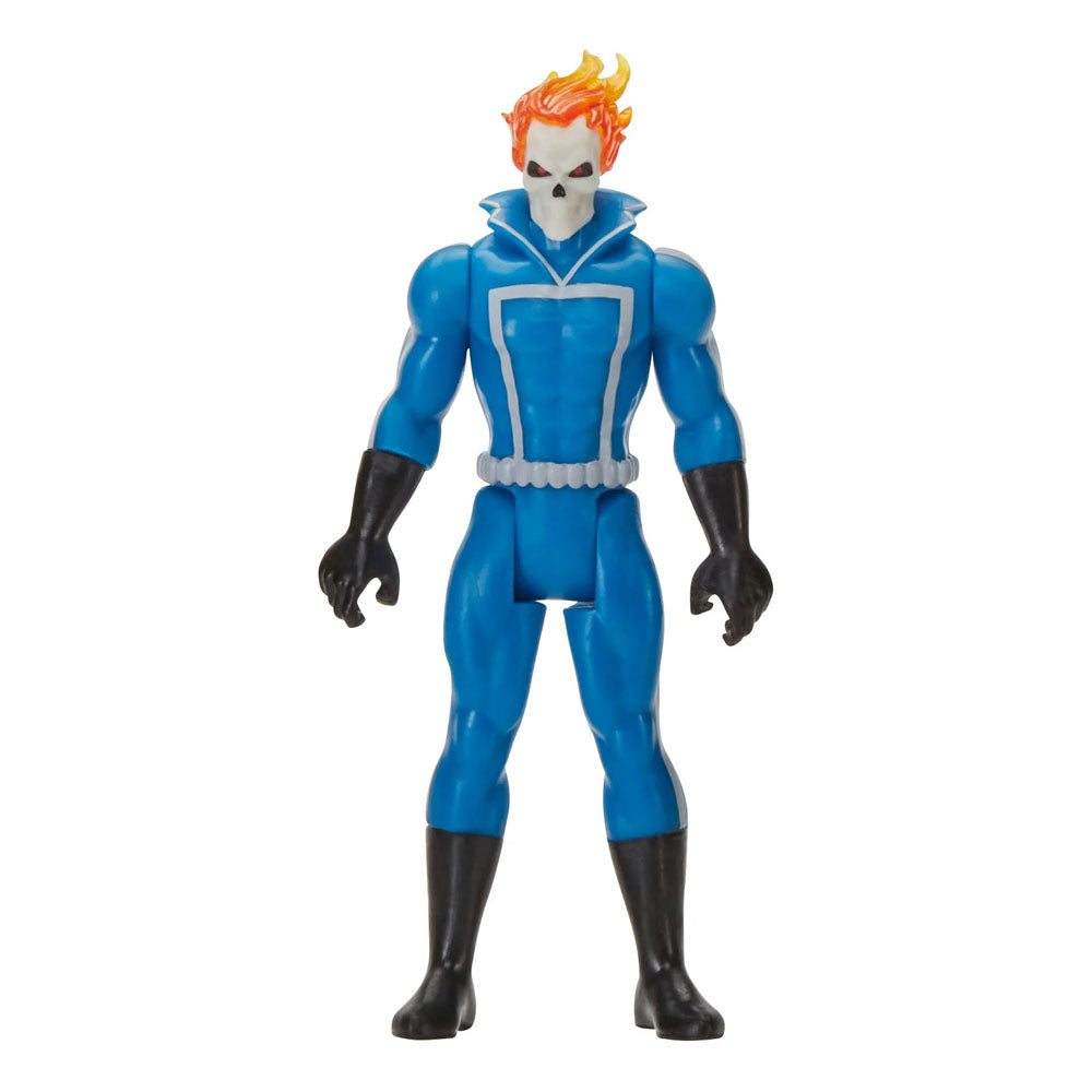Marvel Legends Retro Collection Action Figure with Vehicle Ghost Rider 10 cm (Æsken er ødelagt)