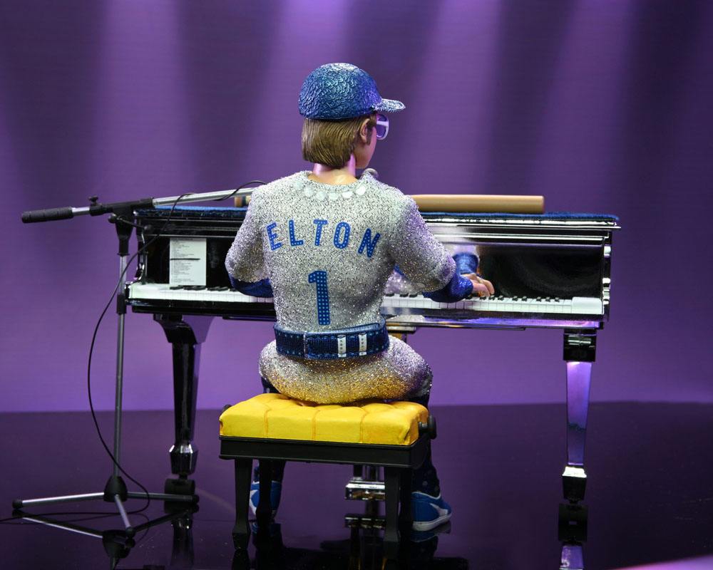 Elton John Clothed Action Figure Live in '75 Deluxe Set 20 cm