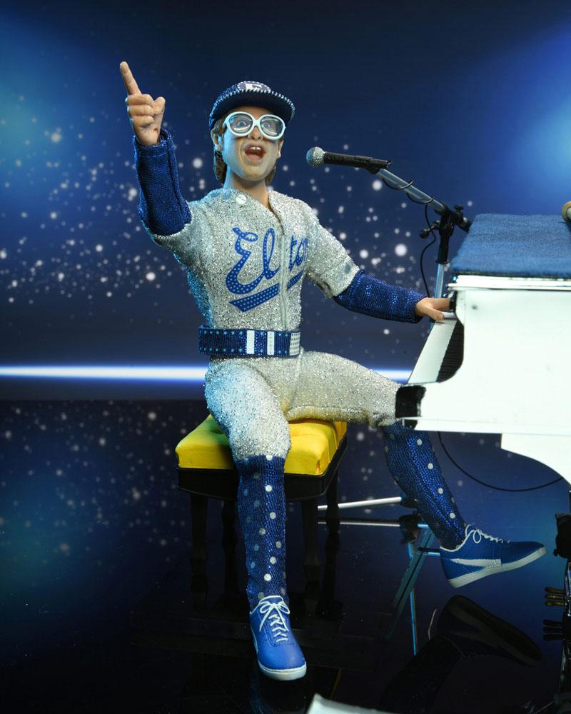 Elton John Clothed Action Figure Live in '75 Deluxe Set 20 cm