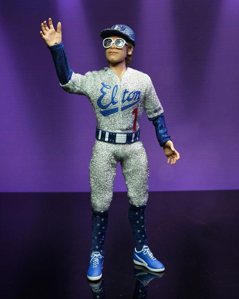 Elton John Clothed Action Figure Live in '75 Deluxe Set 20 cm