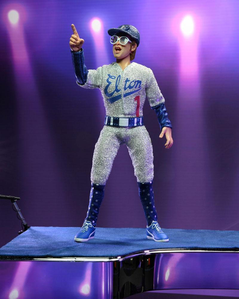 Elton John Clothed Action Figure Live in '75 Deluxe Set 20 cm