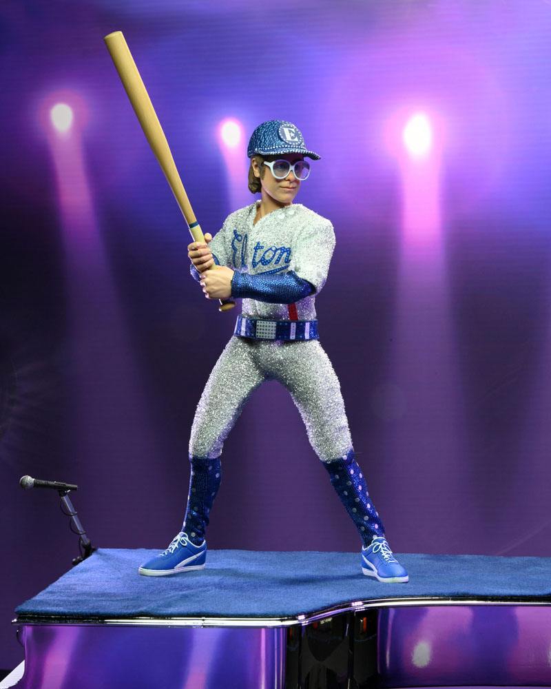 Elton John Clothed Action Figure Live in '75 Deluxe Set 20 cm