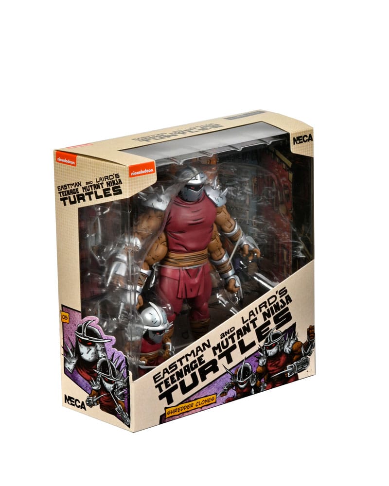 Teenage Mutant Ninja Turtles (Mirage Comics) Action Figure Shredder Clone & Mini Shredder (Deluxe) 18 cm