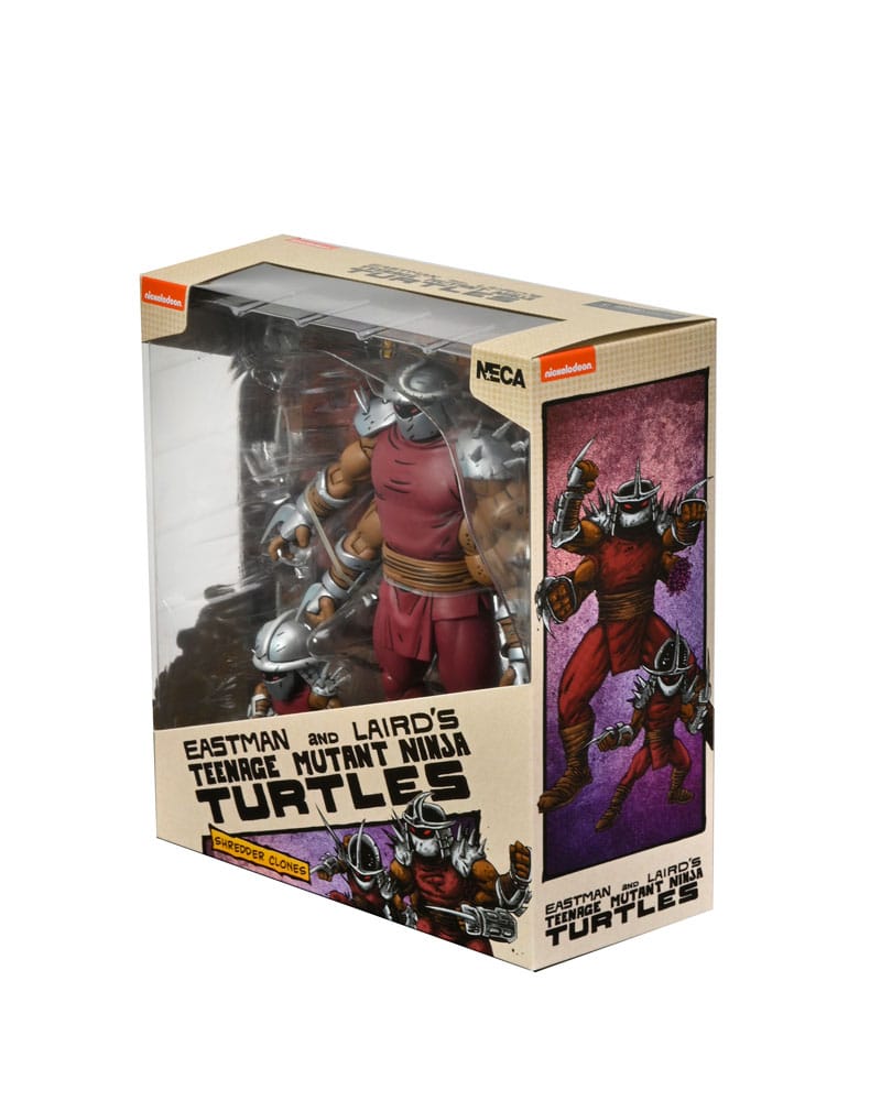 Teenage Mutant Ninja Turtles (Mirage Comics) Action Figure Shredder Clone & Mini Shredder (Deluxe) 18 cm