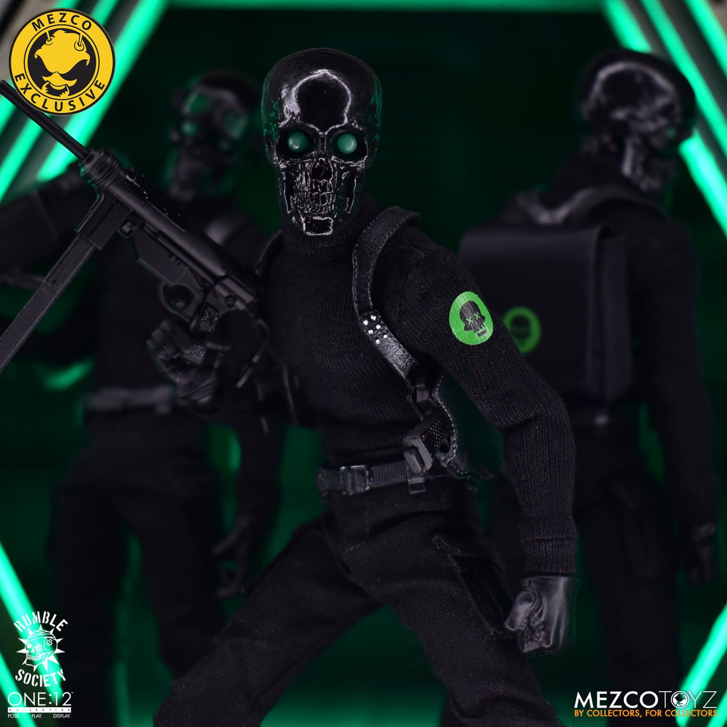One:12 Black Skulls Death Brigade