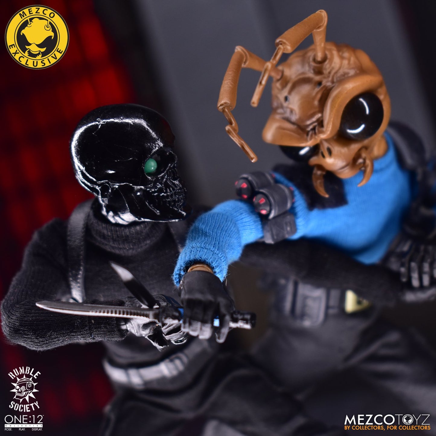 One:12 Black Skulls Death Brigade