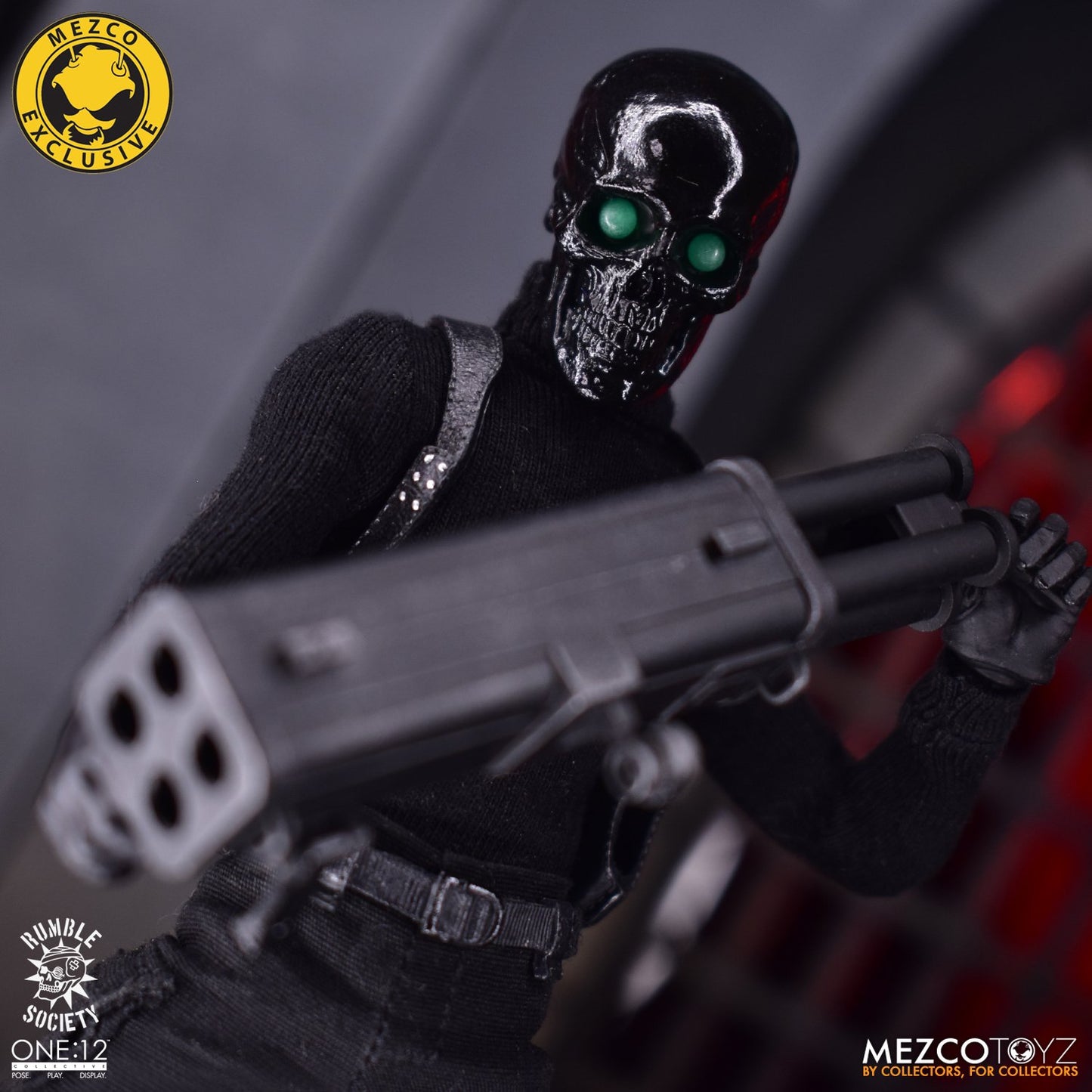 One:12 Black Skulls Death Brigade