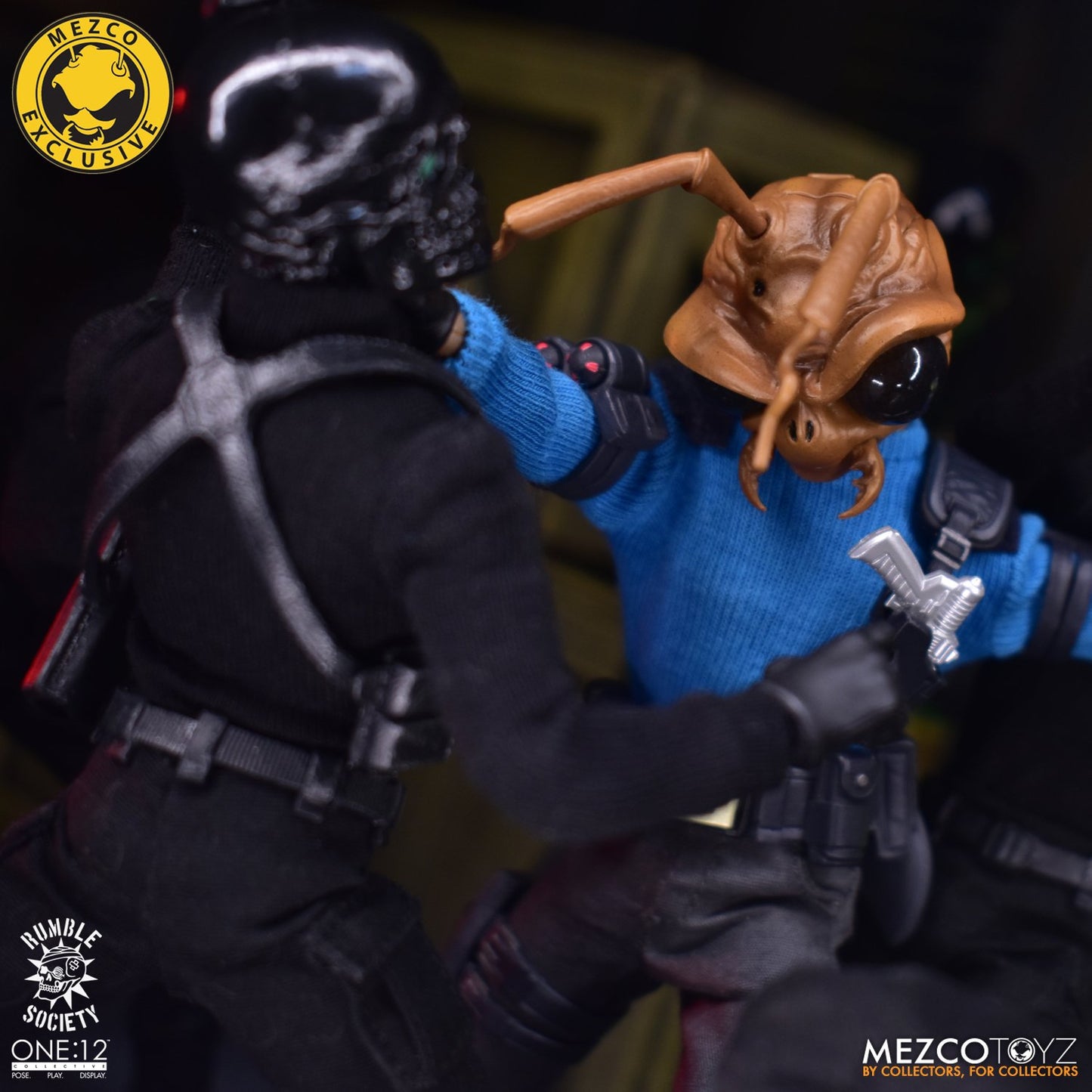 One:12 Black Skulls Death Brigade
