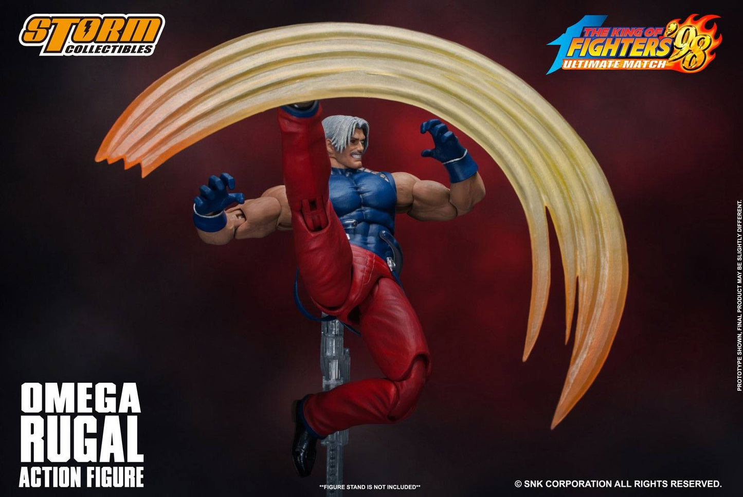 King of Fighters '98: Ultimate Match Action Figure 1/12 Omega Rugal 17 cm