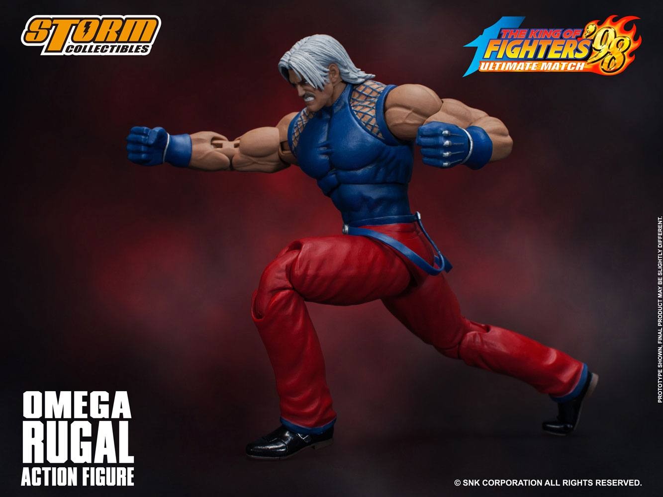 King of Fighters '98: Ultimate Match Action Figure 1/12 Omega Rugal 17 cm