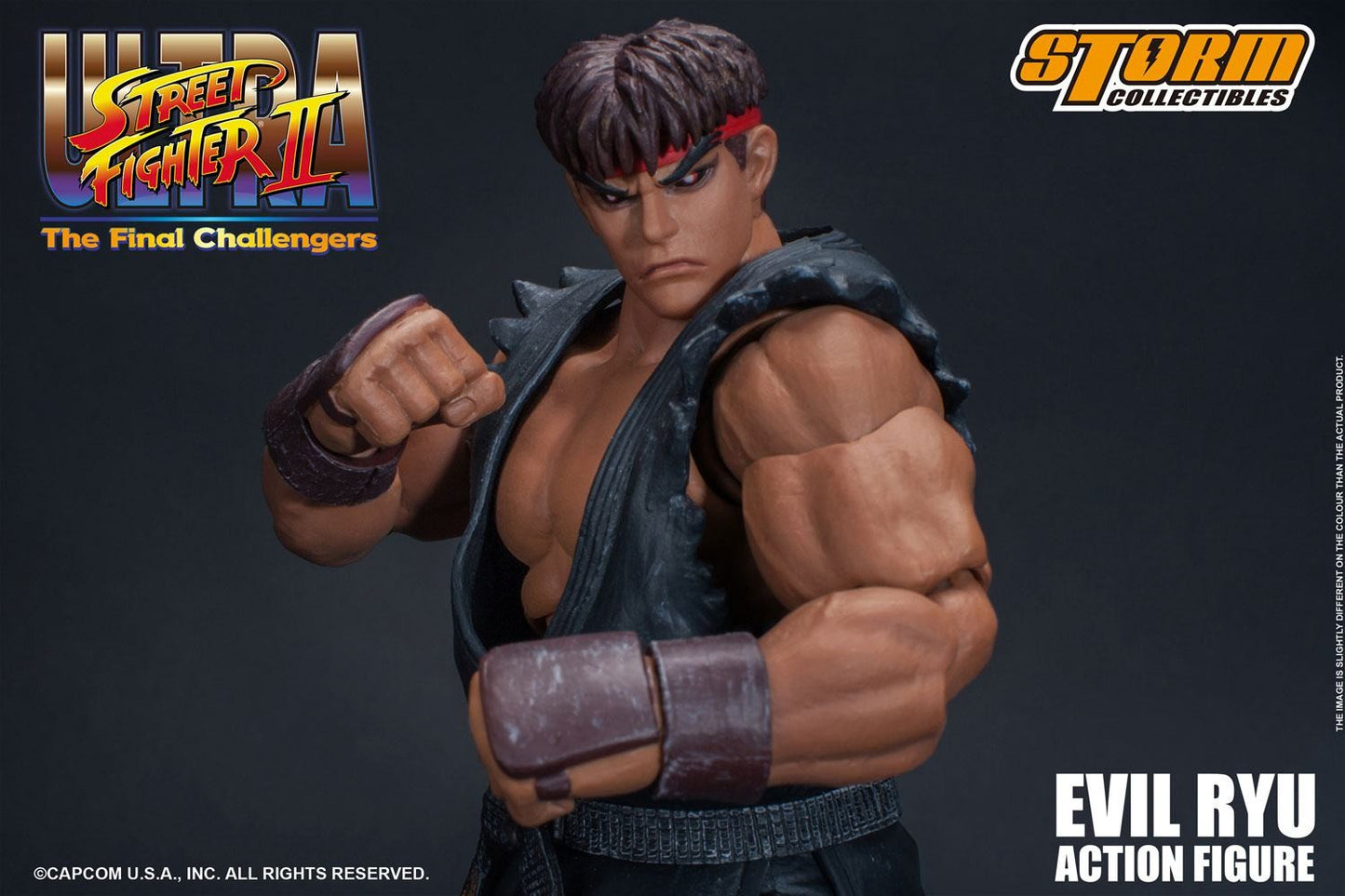 Ultra Street Fighter II: The Final Challengers Action Figure 1/12 Evil Ryu 15 cm