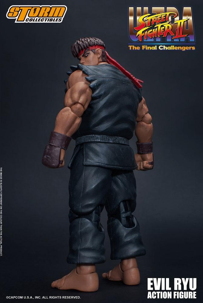 Ultra Street Fighter II: The Final Challengers Action Figure 1/12 Evil Ryu 15 cm