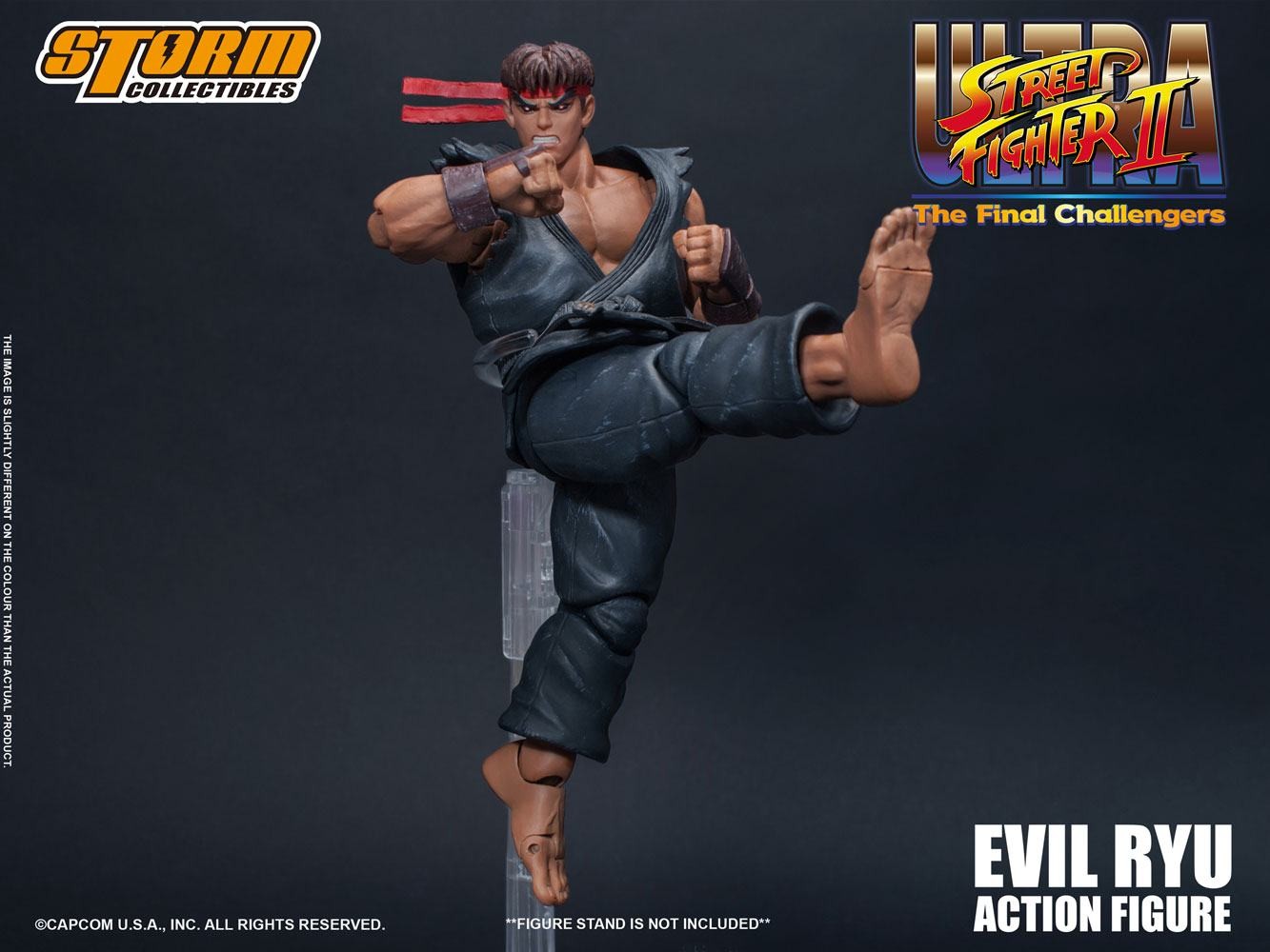 Ultra Street Fighter II: The Final Challengers Action Figure 1/12 Evil Ryu 15 cm