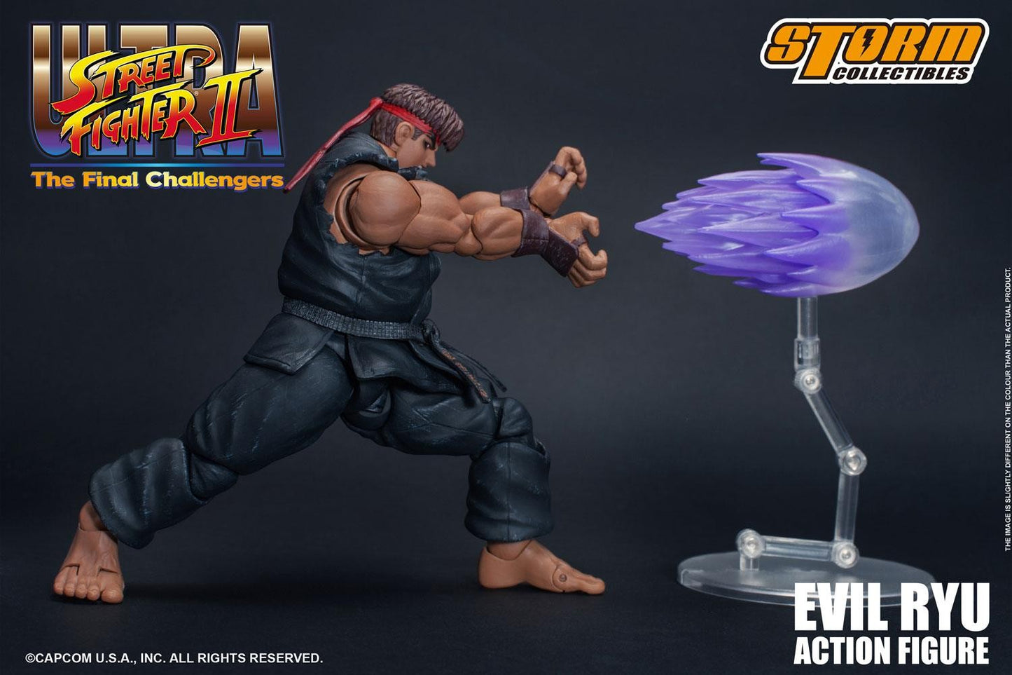 Ultra Street Fighter II: The Final Challengers Action Figure 1/12 Evil Ryu 15 cm