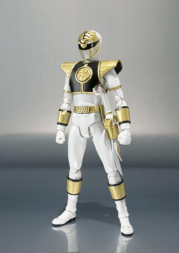 Mighty Morphin Power Rangers S.H. Figuarts Action Figure White Ranger 17 cm