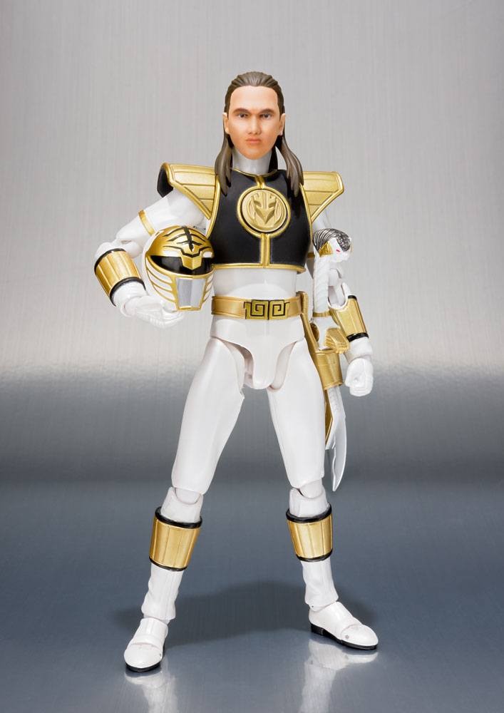 Mighty Morphin Power Rangers S.H. Figuarts Action Figure White Ranger 17 cm