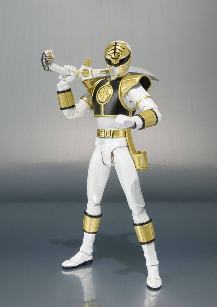 Mighty Morphin Power Rangers S.H. Figuarts Action Figure White Ranger 17 cm