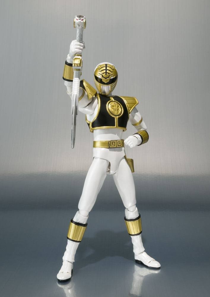 Mighty Morphin Power Rangers S.H. Figuarts Action Figure White Ranger 17 cm