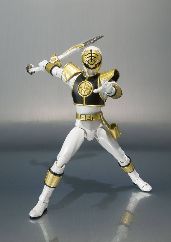 Mighty Morphin Power Rangers S.H. Figuarts Action Figure White Ranger 17 cm