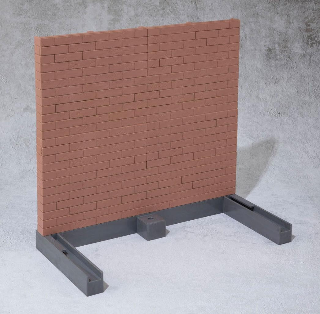 Tamashii Option Action Figure Accessory Brick Wall (Brown Ver.) 22 cm